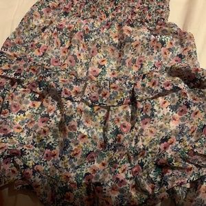 Flowered skirt for Senna Sky